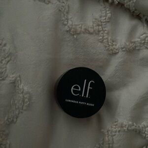 It’s never been used for elf putty, blush, and